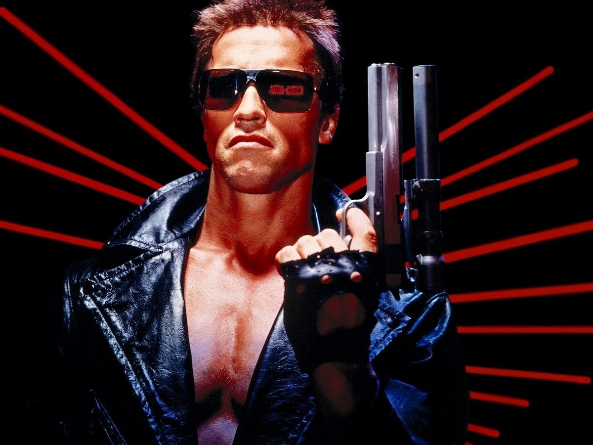 Arnold Schwarzenegger as terminator